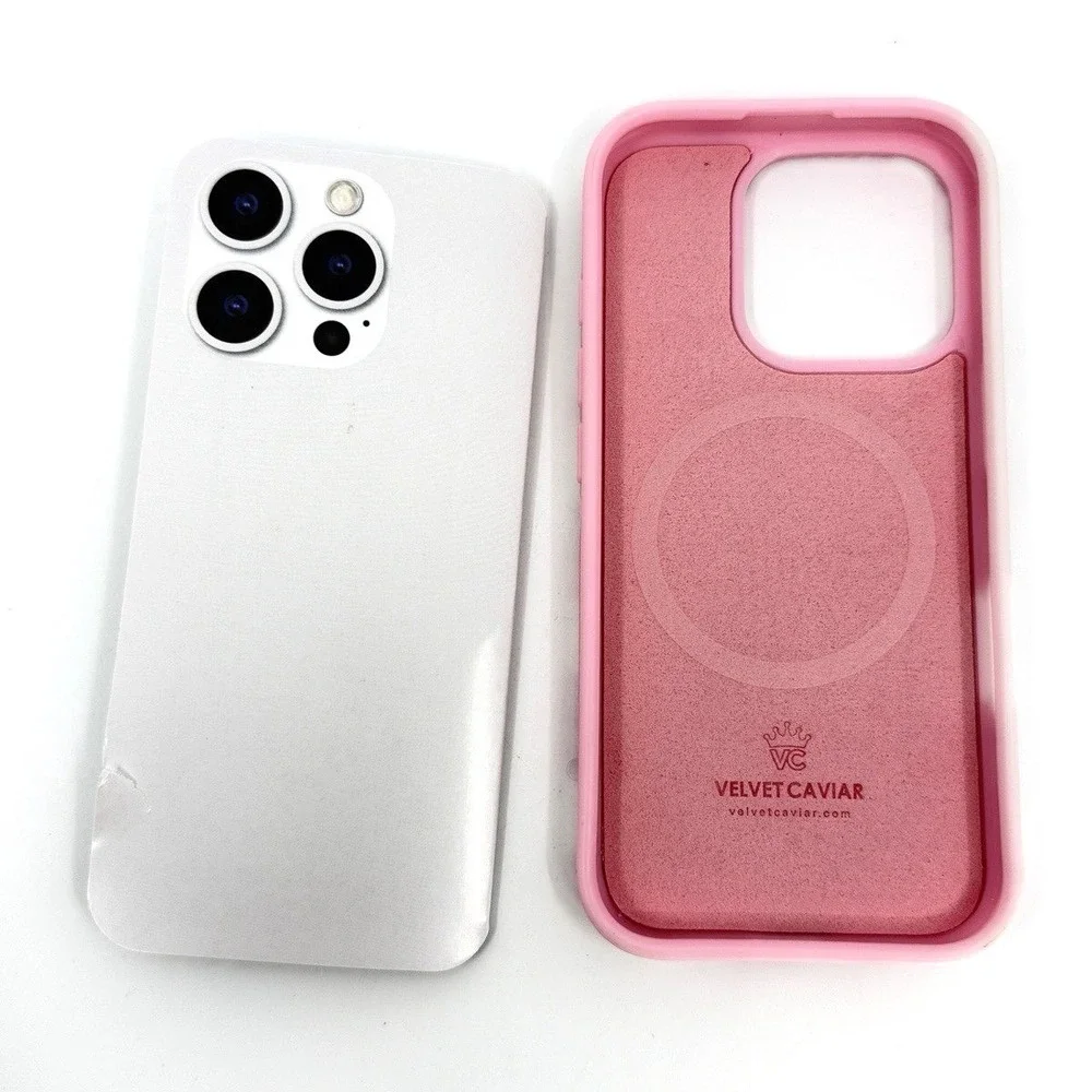 Velvet Caviar Pink French Rose Floral iPhone 16 Pro Case‎ MagSafe NWOT